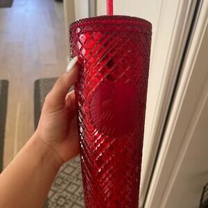 Red Starbucks cup